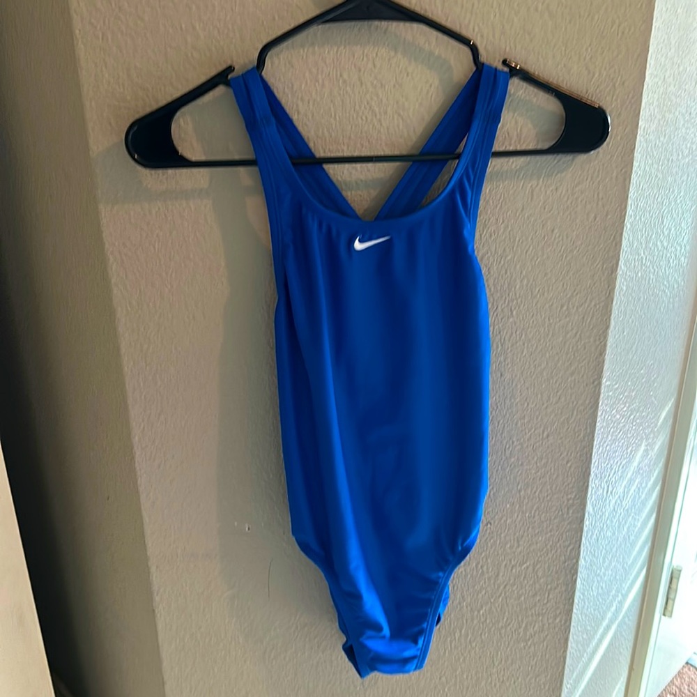 Nike blue swimsuit
